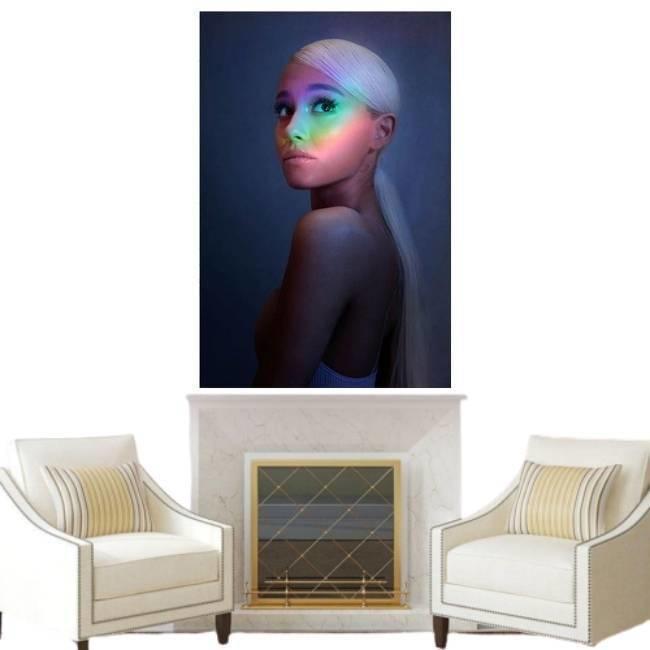 Vintage Ariana Grande maleri