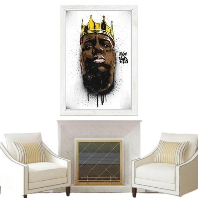 Pictură vintage Biggie Small