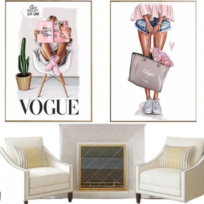 Tableau Vintage Canevas