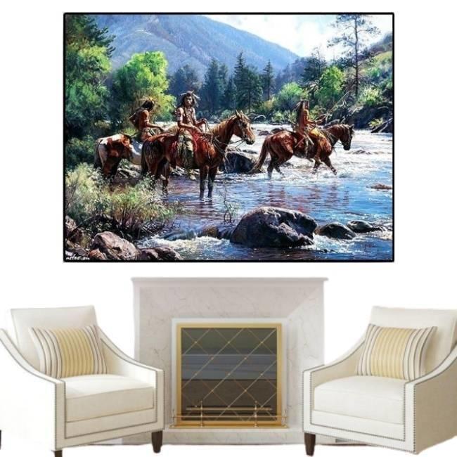 Pictură de cal indian de epocă