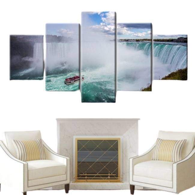 Pictură de epocă Cascada Niagara