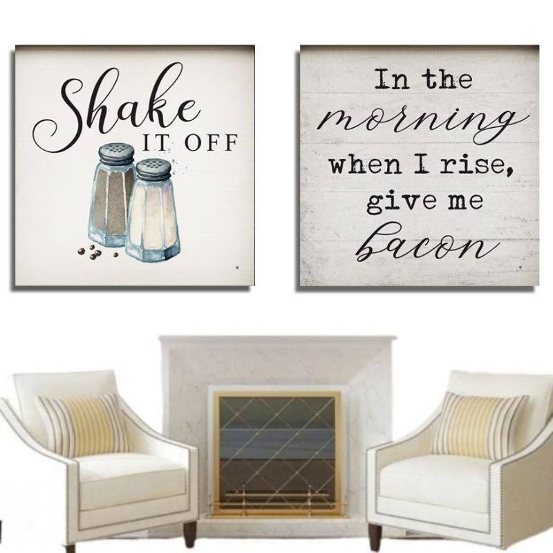 Pictură de bucătărie retro vintage