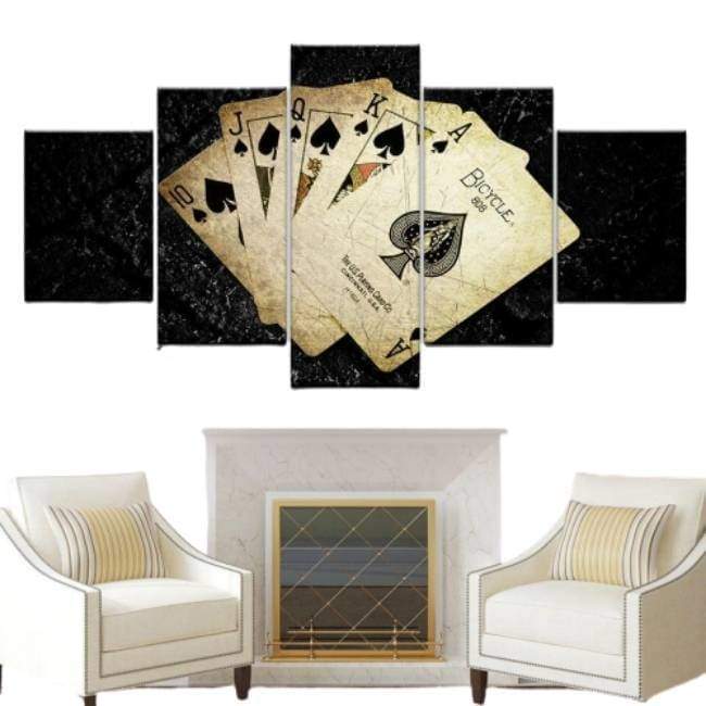 Pictură Vintage Casino Deco