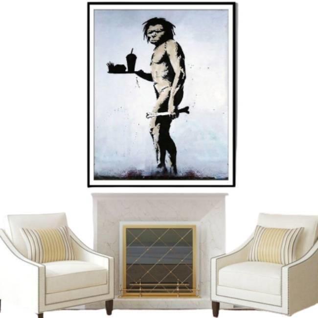 Pictură de fast-food de epocă