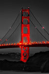 Tableau Vintage Golden Bridge Gate