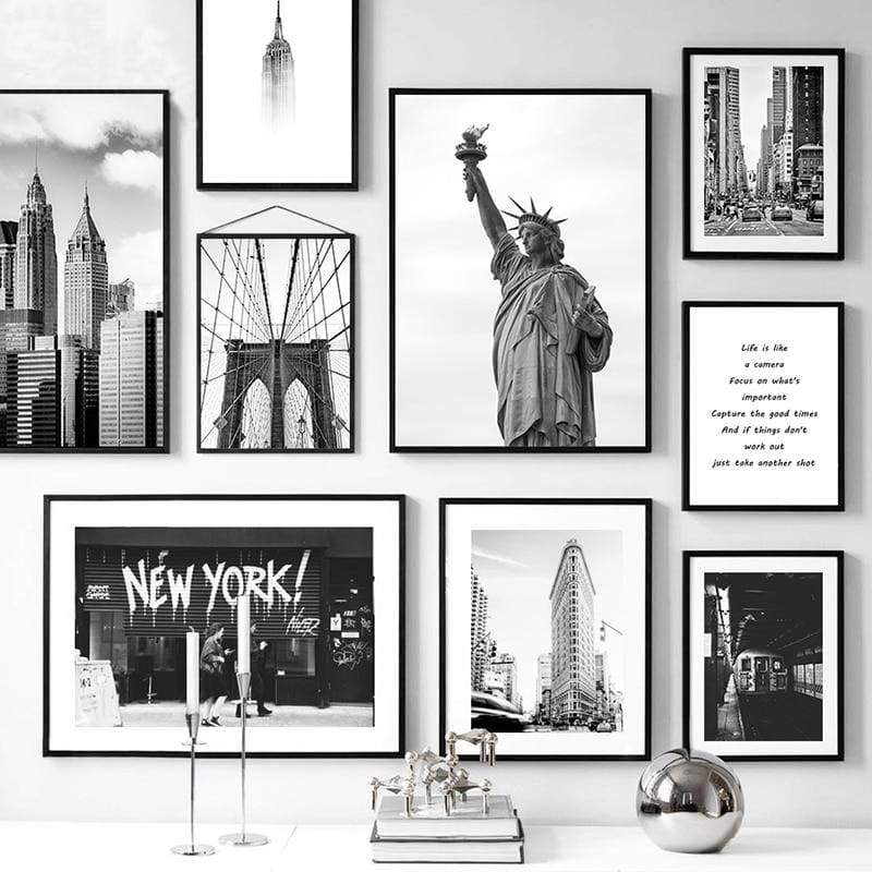 Pictură Vintage Home Deco New York
