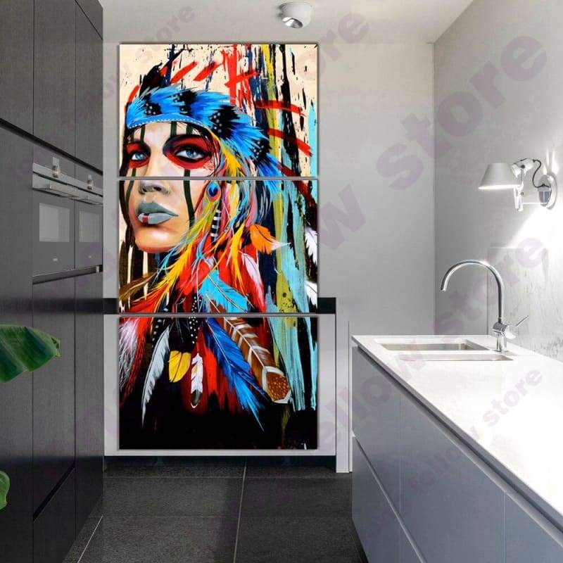 Pictură indiană americană de epocă