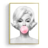 Tableau Vintage  Marilyn Monroe Chewing gum
