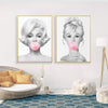 Tableau Vintage  Marilyn Monroe Chewing gum