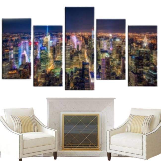 Pictură lungă de epocă New York