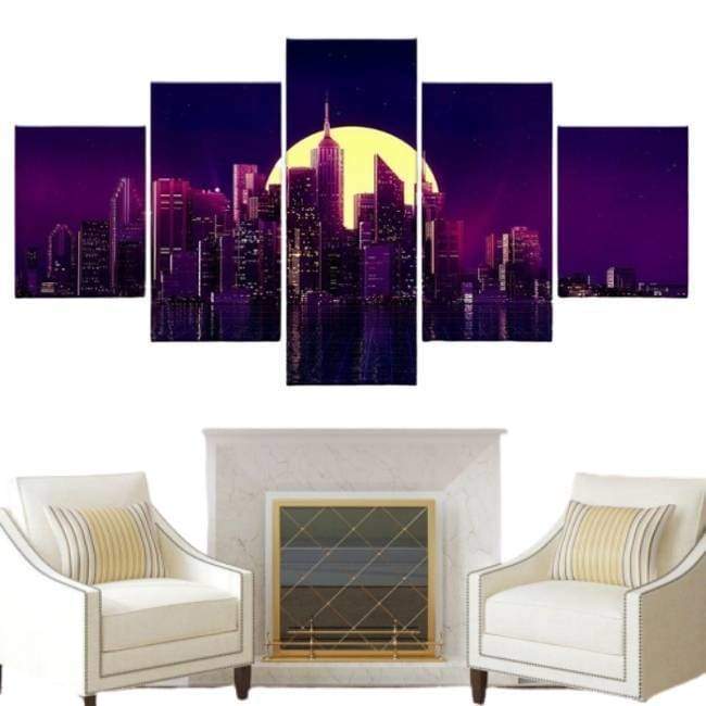 Pictură de epocă New York City