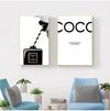 Tableau Vintage Noir