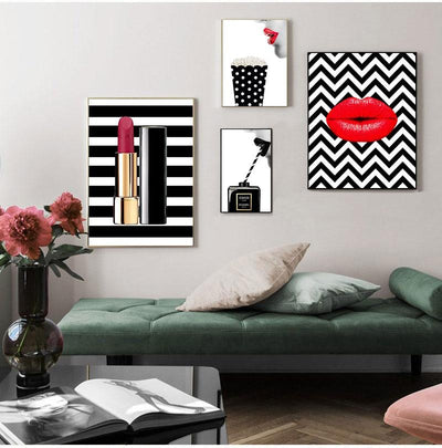 Tableau Vintage Noir