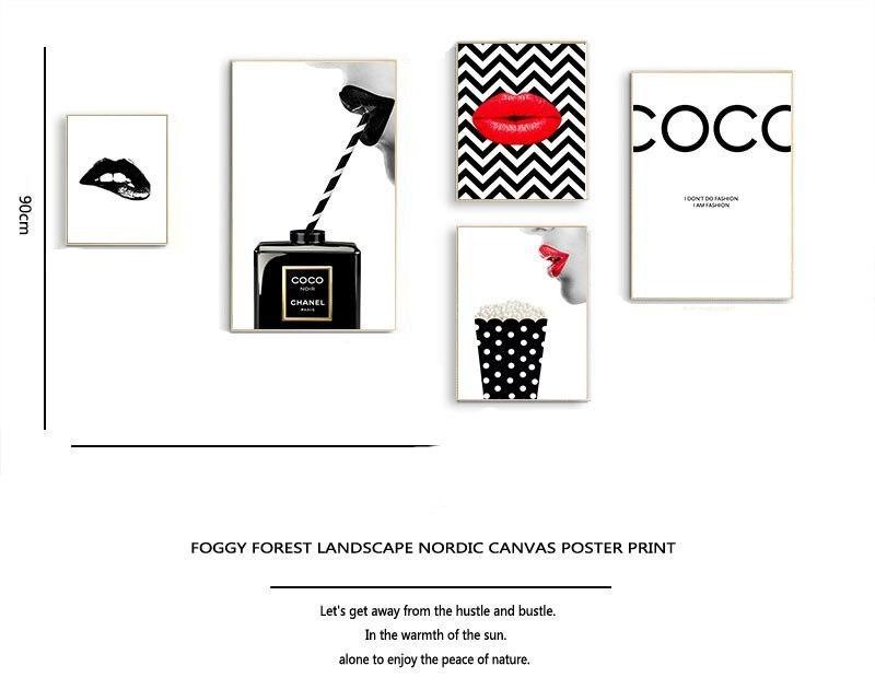 Tableau Vintage Noir