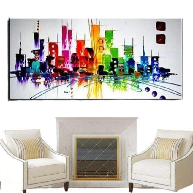 Pictură de epocă Pictură din orașul New York