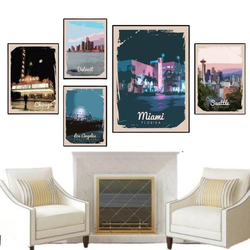 Vintage vászonfestés