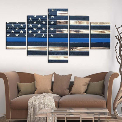 Tableau Vintage USA Noir Et Blanc