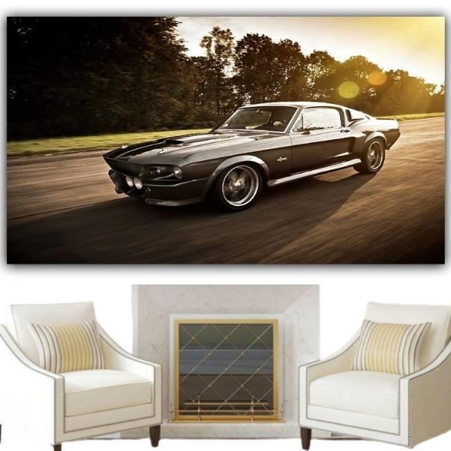 Pictură mașină americană de epocă