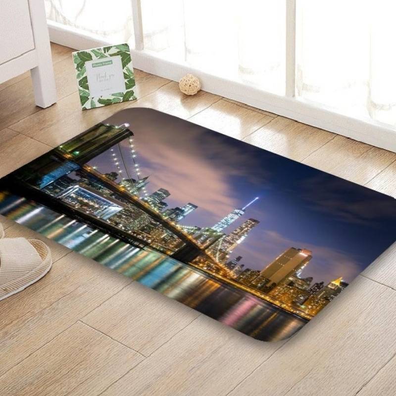 Covoraș de baie vintage New York