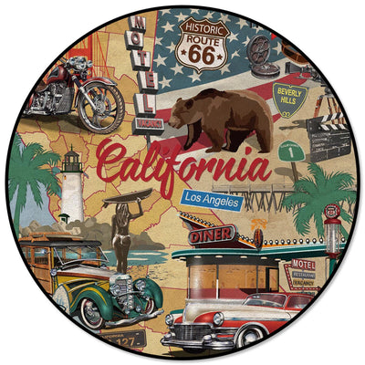 Tapis Vintage California