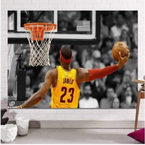 Vintage kosárlabda fali kárpit