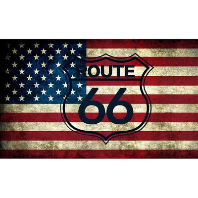 Tapisserie Vintage  Route 66