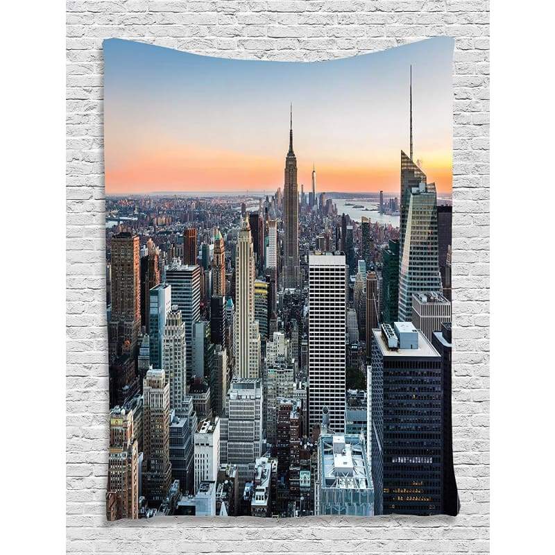 Vintage New York City gobelin