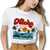 T-Shirt Vintage  Aloha Femme
