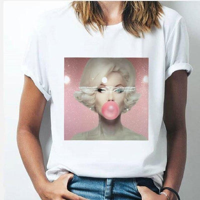 T-Shirt Vintage  Marilyn Monroe Femme