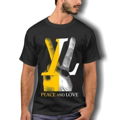 T-Shirt Vintage  Peace And Love Homme