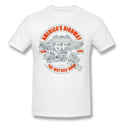 T-Shirt Vintage  Route 66 Homme