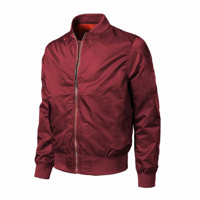 Veste Vintage  Baseball Rouge