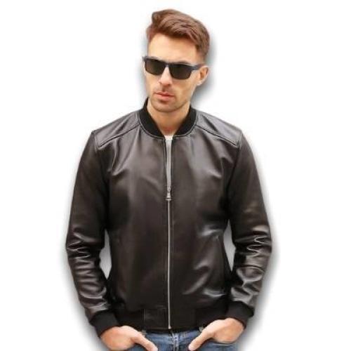 Vintage kožená pilotná bunda Fighter