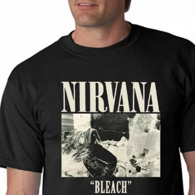 T-Shirt Vintage Nirvana Bleach